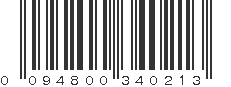 UPC 094800340213