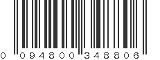 UPC 094800348806