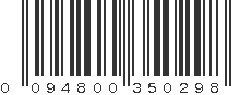 UPC 094800350298