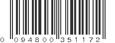 UPC 094800351172