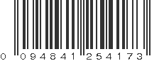 UPC 094841254173