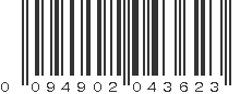 UPC 094902043623