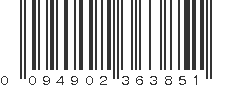 UPC 094902363851