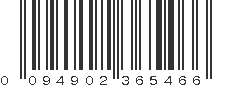 UPC 094902365466