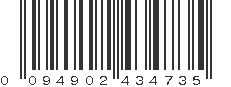 UPC 094902434735