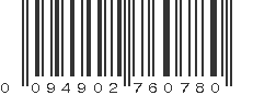 UPC 094902760780