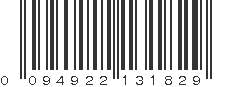 UPC 094922131829