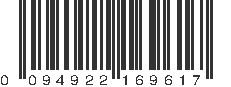 UPC 094922169617