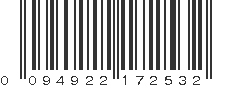 UPC 094922172532