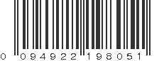 UPC 094922198051