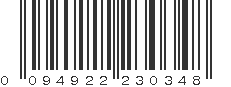 UPC 094922230348