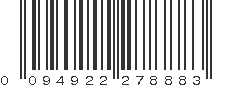 UPC 094922278883