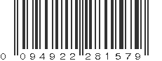 UPC 094922281579