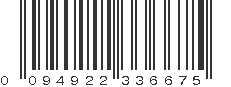 UPC 094922336675