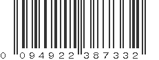 UPC 094922387332