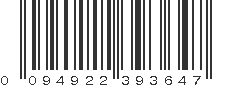 UPC 094922393647