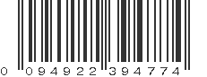 UPC 094922394774