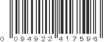 UPC 094922417596