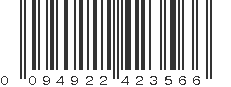 UPC 094922423566