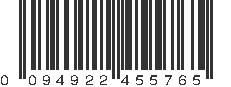 UPC 094922455765