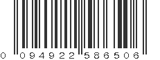 UPC 094922586506