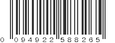 UPC 094922588265