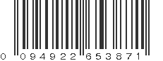 UPC 094922653871