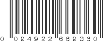 UPC 094922669360
