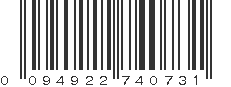 UPC 094922740731