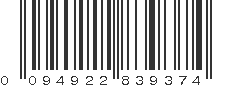 UPC 094922839374