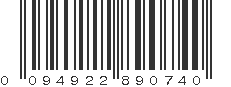 UPC 094922890740