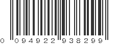 UPC 094922938299