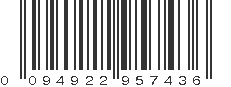 UPC 094922957436