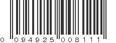 UPC 094925008111