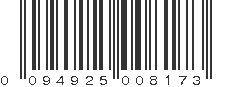 UPC 094925008173