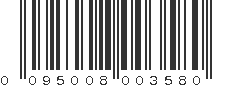 UPC 095008003580