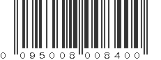 UPC 095008008400