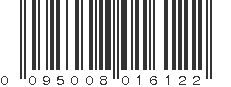 UPC 095008016122