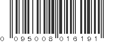 UPC 095008016191