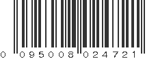 UPC 095008024721