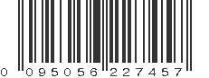 UPC 095056227457