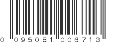 UPC 095081006713