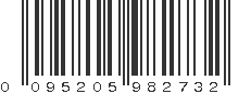 UPC 095205982732