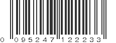 UPC 095247122233