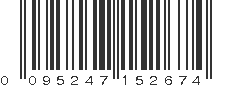 UPC 095247152674