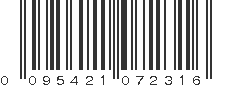 UPC 095421072316