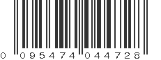 UPC 095474044728