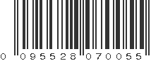 UPC 095528070055