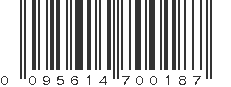 UPC 095614700187