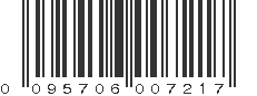 UPC 095706007217